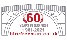 Hire Freeman Celebrate 60 years