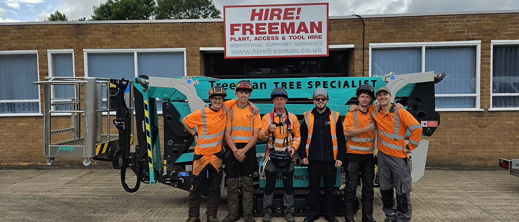 Hire Freeman - Tree Surgery Platform Training