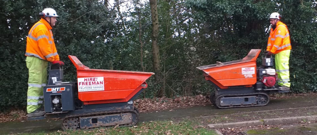 Hire Freeman - Clash of the dumpers